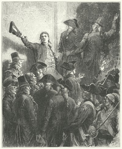 La caída de los Girondinos de Frederic Theodore (after) Lix