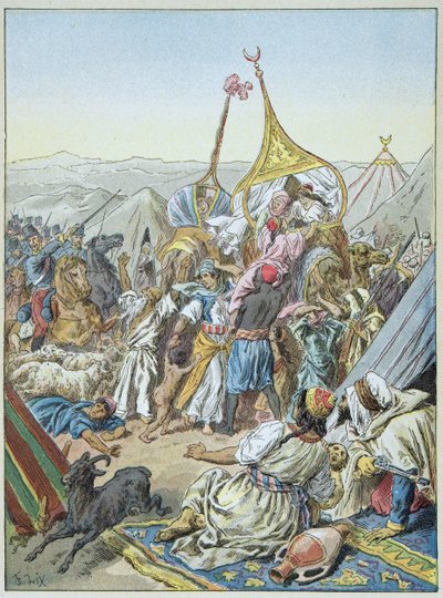 La smala de Abd-El-Kader fue tomada el 16 de mayo de Frederic Theodore Lix