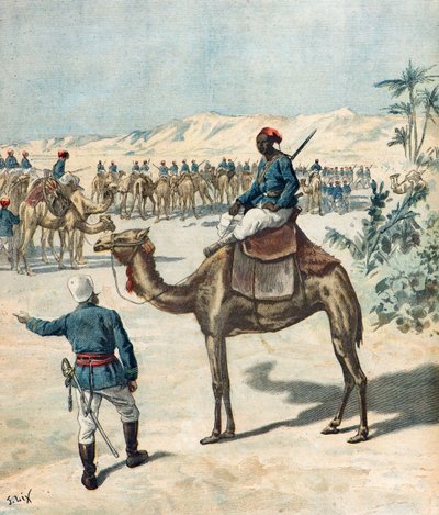 Tropas coloniales francesas de Frederic Theodore Lix