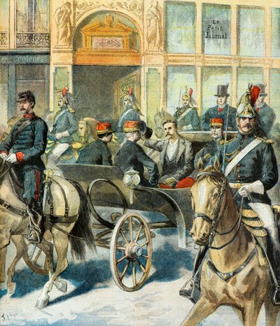 Regresa el Presidente de la República Casimir Perier de Frederic Theodore Lix