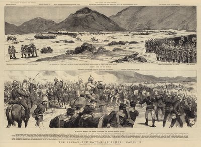 El Sudán, la Batalla de Tamasi, 13 de marzo de Frederic Villiers