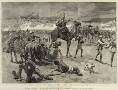 La Guerra en Sudán, la Batalla de Gubat, 19 de enero de Frederic Villiers