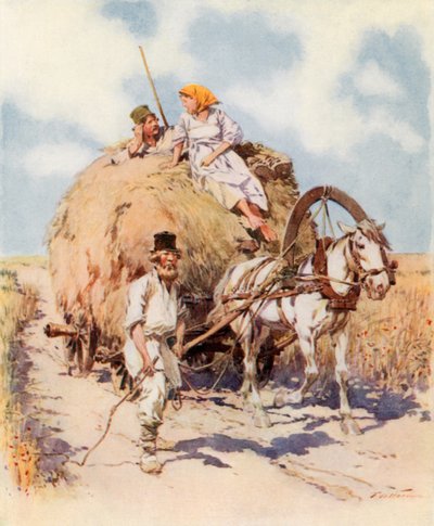 Un Día de Verano en el Campo de Frederic de Haenen