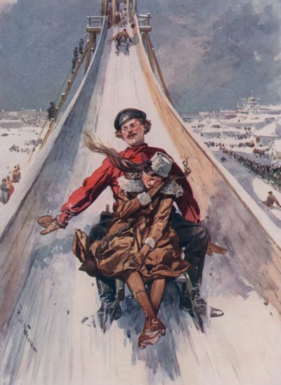 Un tobogán de Frederic de Haenen