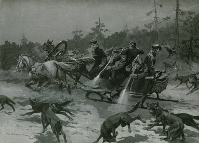Caza de lobos de Frederic de Haenen