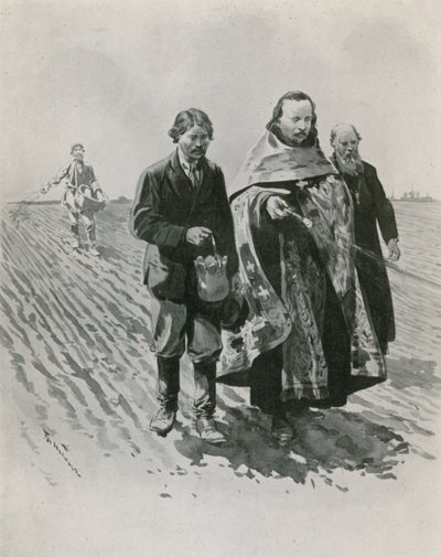 Bendiciendo el suelo antes de sembrar: Pequeña Rusia de Frederic de Haenen