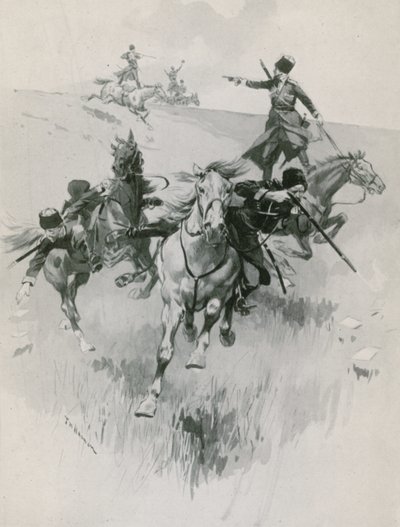 Circassianos entrenando de Frederic de Haenen