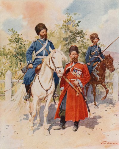 Cosacos de la Guardia y Guardia Imperial de Frederic de Haenen