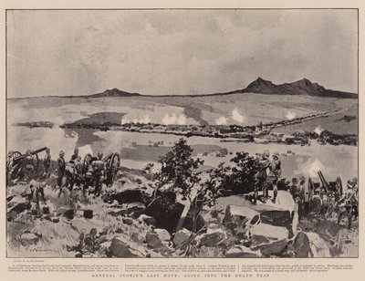 Último movimiento del General Cronje, entrando en la trampa mortal de Frederic de Haenen