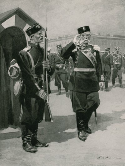 Oficial y centinela de Frederic de Haenen