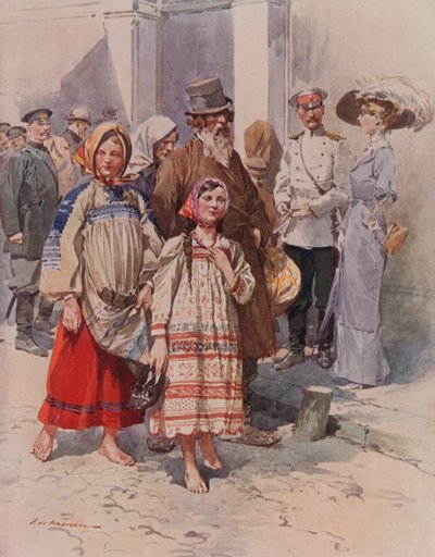 Campesinos visitando Moscú de Frederic de Haenen