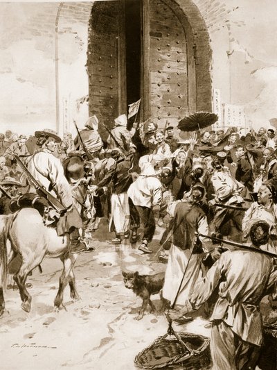 La Revolución China, 1911, ilustración de 