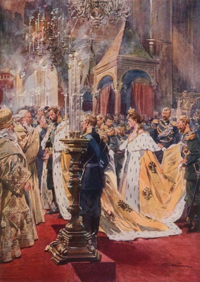 La Coronación del Emperador de Frederic de Haenen