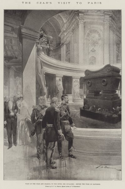 La visita del Zar a París de Frederic de Haenen