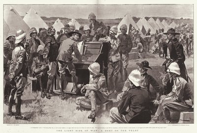El Lado Ligero de la Guerra, un Dúo en el Veldt de Frederic de Haenen