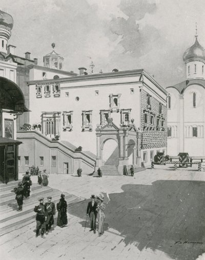La Escalera Roja (o Hermosa) del Kremlin de Frederic de Haenen