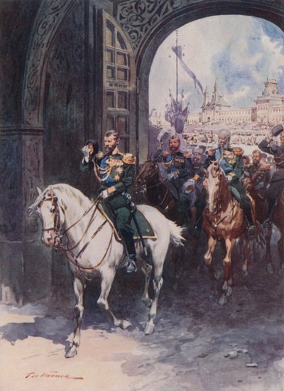 La Puerta Spassky (Salvador) del Kremlin de Frederic de Haenen