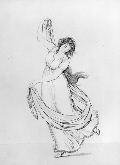 La Musa de la Danza, Lámina VI de 