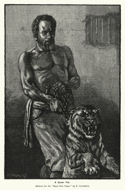 Una mascota extraña de Frederick (after) Calvert