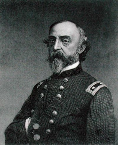 George Gordon Meade (1815-72) grabado por Robert E. Whitechurch después de una fotografía de Frederick (after) Gutekunst
