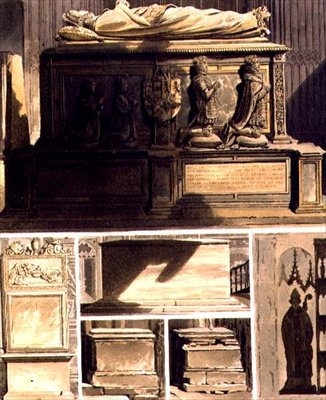 Tumbas de la Capilla de Eduardo el Confesor, lámina L de 