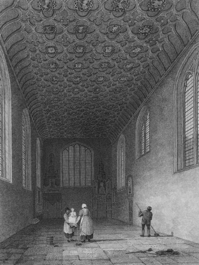 Interior de la Capilla Savoy, Westminster de Frederick (after) Nash