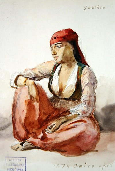 Una Mujer Sentada 