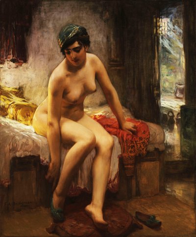 Una prostituta argelina de Frederick Arthur Bridgman
