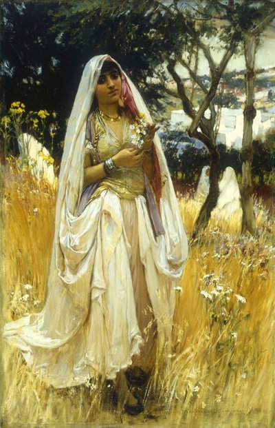 Joven Maurengue, Campaña de Alaer de Frederick Arthur Bridgman
