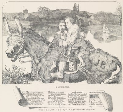 Una pesadilla, 4 de mayo de 1857 de Frederick Augustus Sandys