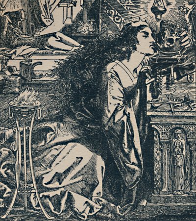 Rosamond, Reina de los Lombardos, c. 1850-1900, 1923 de Frederick Augustus Sandys