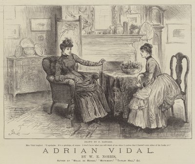Adrian Vidal, por W E Norris de Frederick Barnard