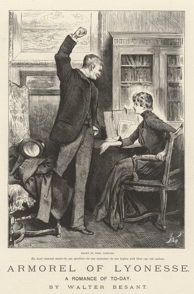 Armorel de Lyonesse, Un romance de hoy, por Walter Besant de Frederick Barnard