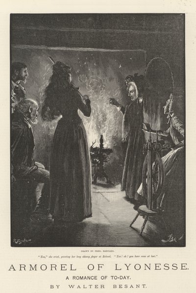 Armorel de Lyonesse, un romance de hoy, por Walter Besant de Frederick Barnard