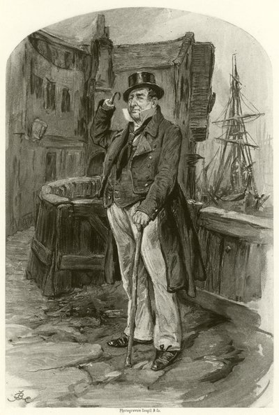 Capitán Cuttle de Frederick Barnard