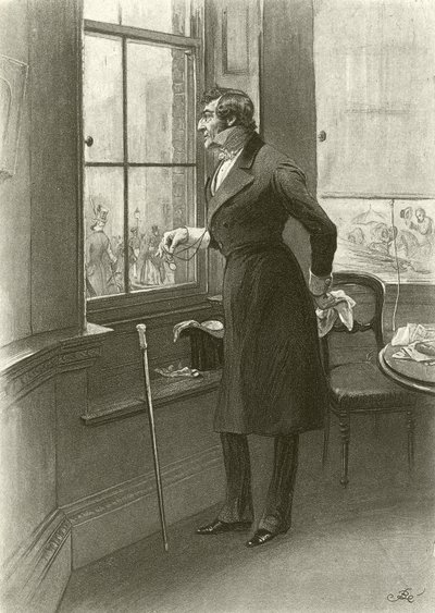 Mayor Pendennis (grabado) de Frederick Barnard