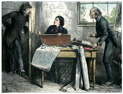 Martin Chuzzlewit de Charles Dickens de Frederick Barnard