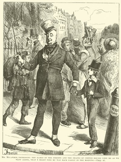 Sr. Micawber de Frederick Barnard