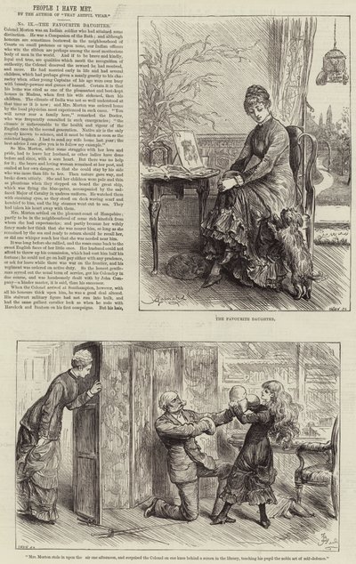 Personas que he conocido, la hija favorita de Frederick Barnard