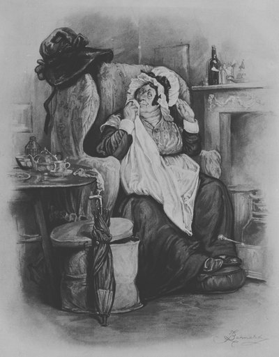 Sarah Gamp, 1880 de Frederick Barnard