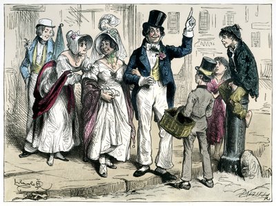 Bocetos de Boz de Charles Dickens de Frederick Barnard