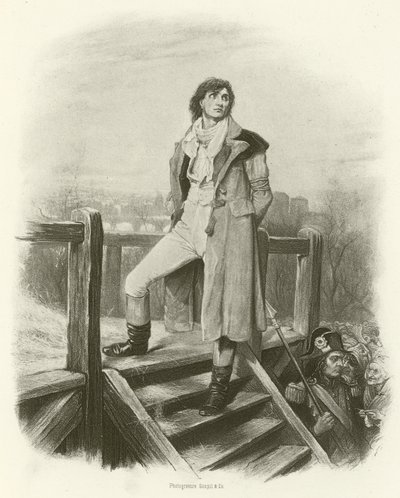 Sydney Carton (grabado) de Frederick Barnard
