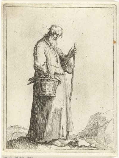 Granjero con cesta 15 figuras pequeñas (título de la serie) de Frederick Bloemaert