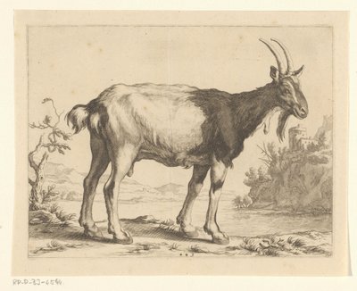 Cabra Cuaderno de dibujo de Abraham Bloemaert (título de la serie) de Frederick Bloemaert