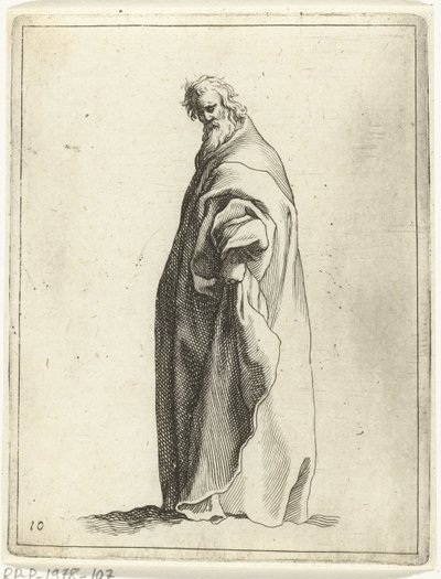 Anciano 15 figuras pequeñas (título de la serie) de Frederick Bloemaert