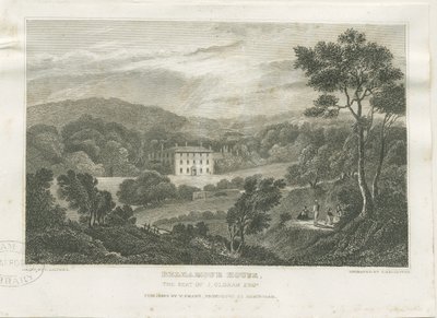 Colton - Casa Bellamore: grabado en acero, nd [c 1830] de Frederick Calvert