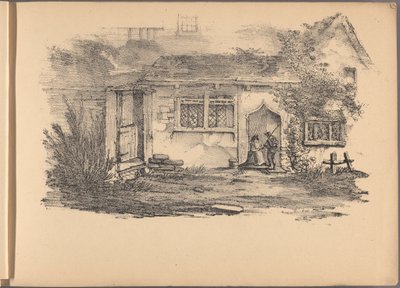 One of A Series of Sixty Sketches of Cottages. Londres, 1825. de Frederick Calvert