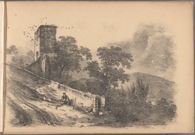 One of A Series of Sixty Sketches of Cottages. Londres, 1825. de Frederick Calvert