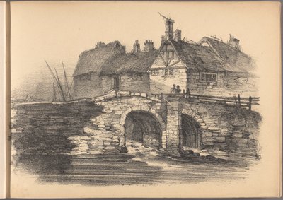 One of A Series of Sixty Sketches of Cottages. Londres, 1825. de Frederick Calvert