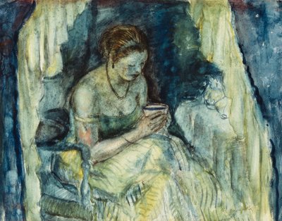 Una taza de té de Frederick Carl Frieseke